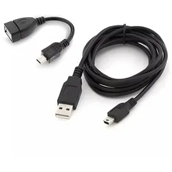 0 USB-A zu USB Mini-B Cable Kit - Effektzubehör