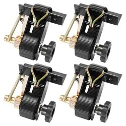 VEVOR Spanngurte für Leitergestell, Vierkantrohrbefestigung, 38 mm x 2,25 m, Ratschengurte mit doppelten J-Haken, 226,8 kg Traglast, Ladungsgurt mit Schnallenverschluss (4er-Pack)
