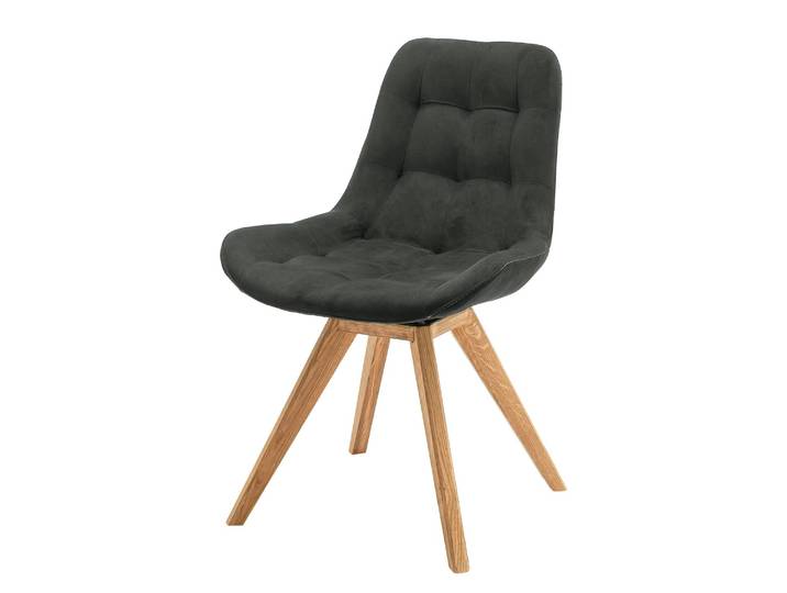 Polsterstuhl Paia 56 x 84 x 63cm Grau/Anthrazit Keine Funktion
