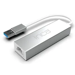 Inca IUSB-03TX Schnittstellen-Hub USB 2.0 Type-A Silber