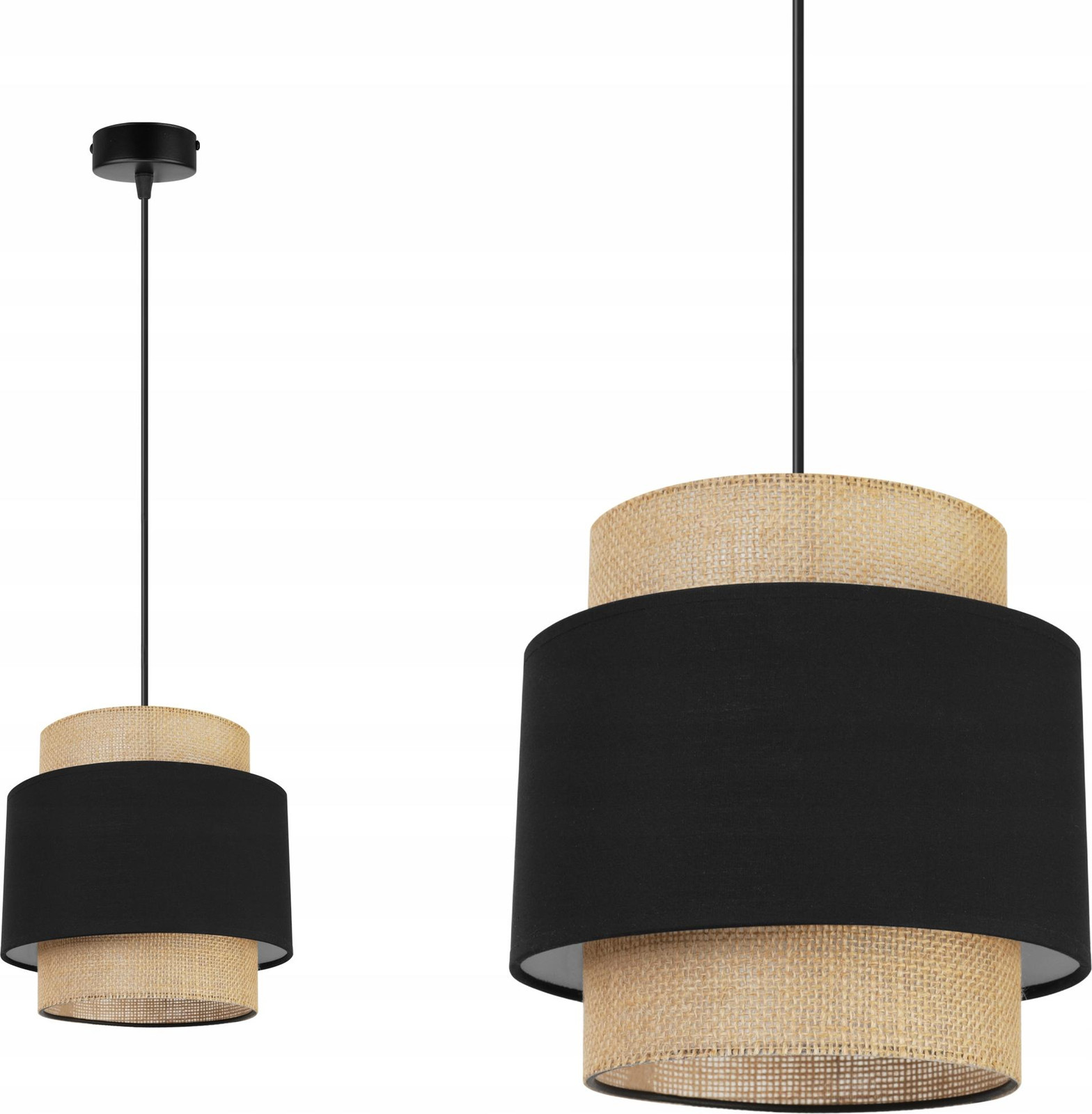 LIGHT HOME LH Boho-stijl hanglamp van jute
