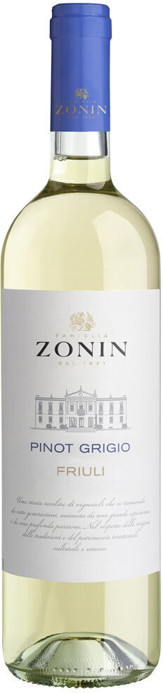 Zonin Classici Pinot Grigio Friuli DOC 2024 Zonin 1821