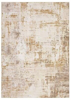 Garvee Abstract Impression Foldable Printed Area Rug 100% Polyester Washable Backing for Living Room