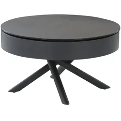 Couchtisch  Deno , grau , Maße (cm): H: 42,5  Ø: 73.5