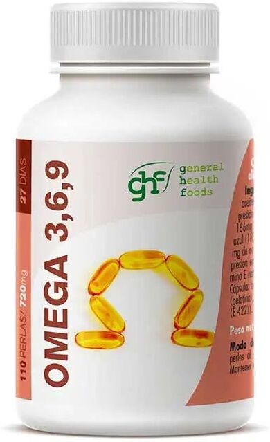 GHF Omega 3. 6 Y 9 500 Mg 110 Perlas