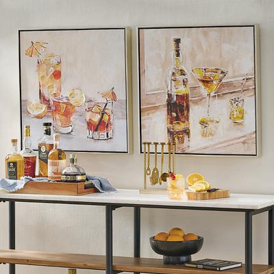 Cocktail Hour Wall Art - Martini - Grandin Road