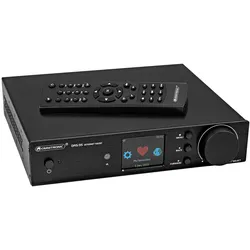 Omnitronic DRS-95 Internet Radio with DAB+ and Bluetooth (DAB+, FM, Internetradio, Bluetooth, WLAN), Radio, Schwarz