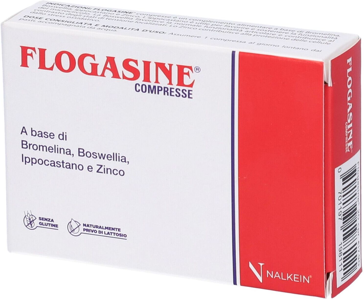 NALKEIN ITALIA Srl Nalkein, Flogasine, 20 Compresse