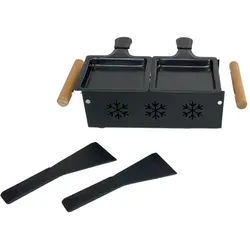 Candlelight Raclette für 2 Personen Fackelmann Kulinarische Spezialitäten