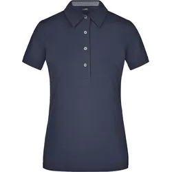 James & Nicholson Damen Karo-Kragen Piqué Polo JN969 navy/navy/white S