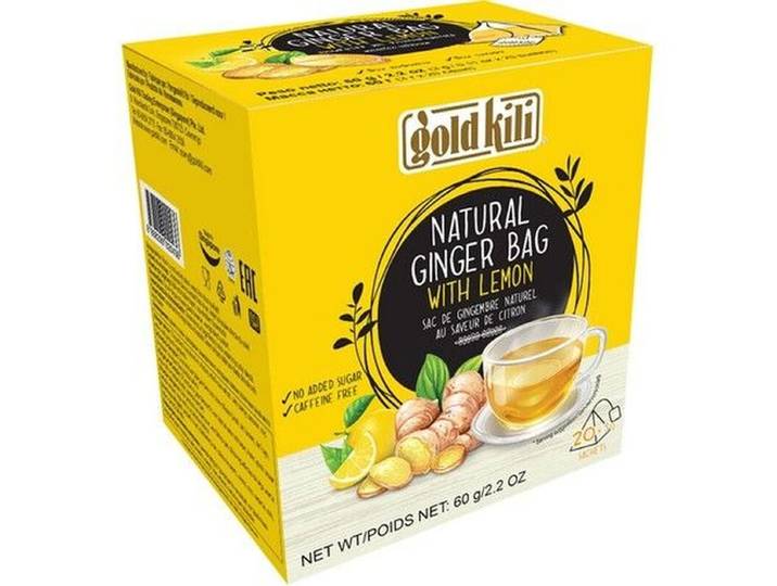 Goldkili natuurlijke gember-citroenthee 60 g