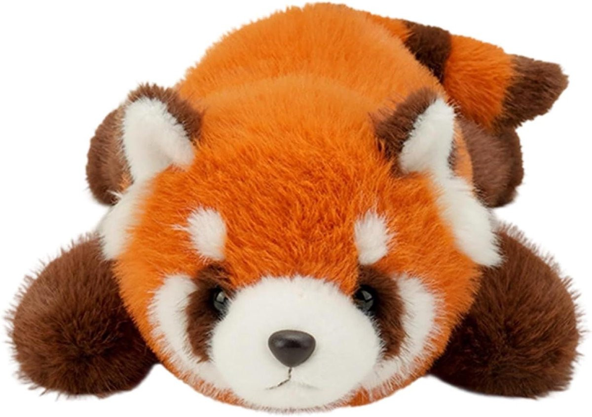 Rood Panda Kussen - Ultrazachte Knuffel Panda voor Comfort en Decoratie - 65 cm