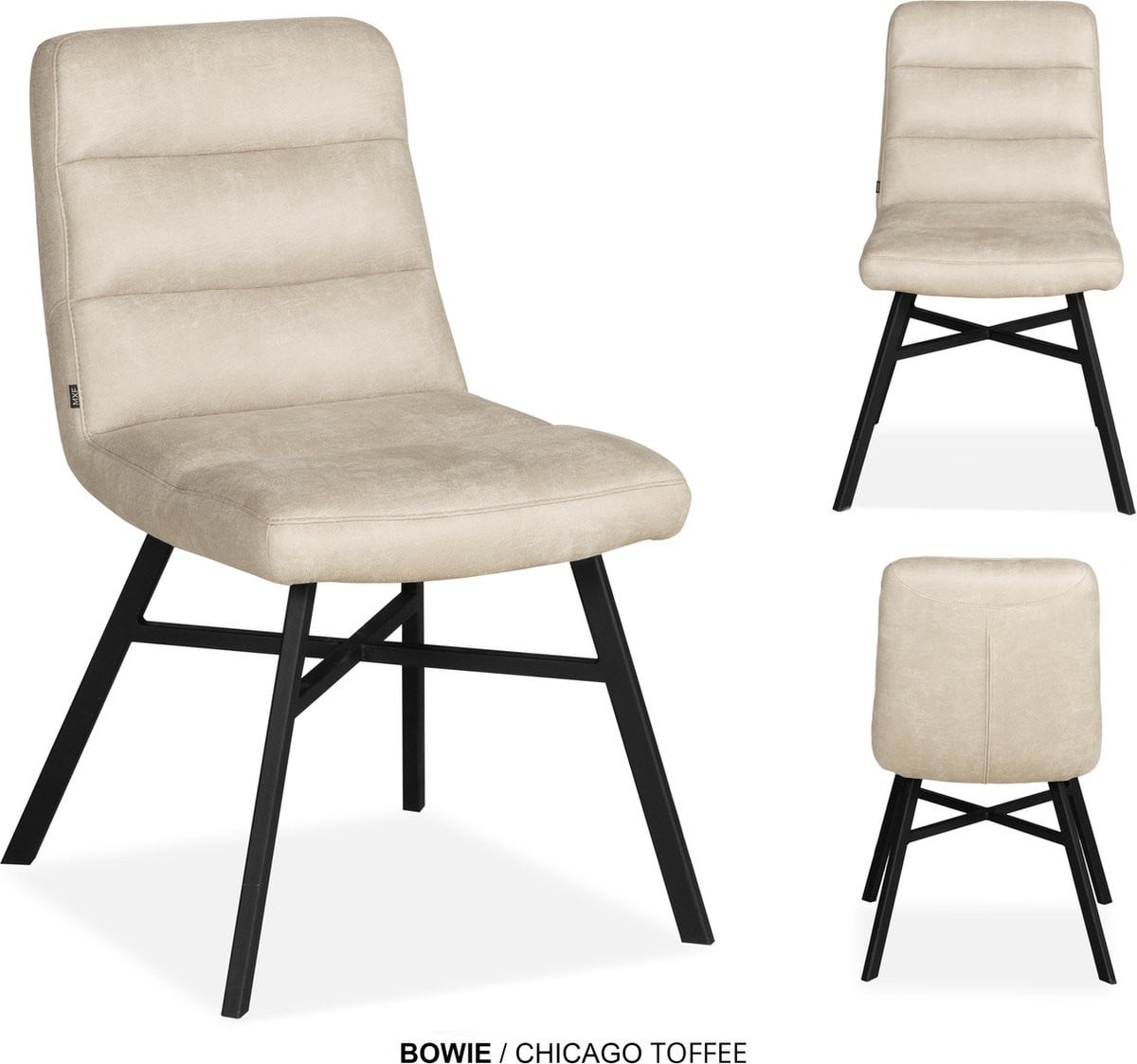 MX Sofa Eetkamerstoel Bowie - Toffee