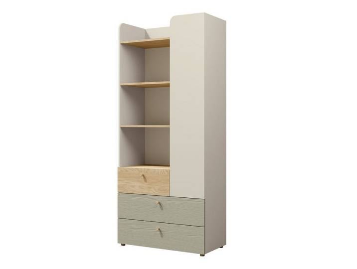 Compleo Kleiderschrank Spielzeugschrank, Moderne Kindermöbel fürs Kinderzimmer SKY