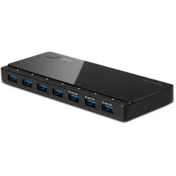 TP-Link UH700(UN) Schnittstellen-Hub USB 3.2 Gen 1 (3.1 Gen 1) Micro-B 5000 Mbit/s Schwarz