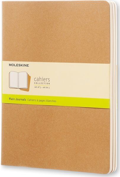 Moleskine Cahier Notesbog   Xl   Blan.   Kraft