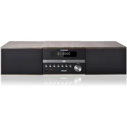 Blaupunkt MS46BT (Bluetooth, CD Player, 2x 50 W), Stereoanlage, Braun, Schwarz
