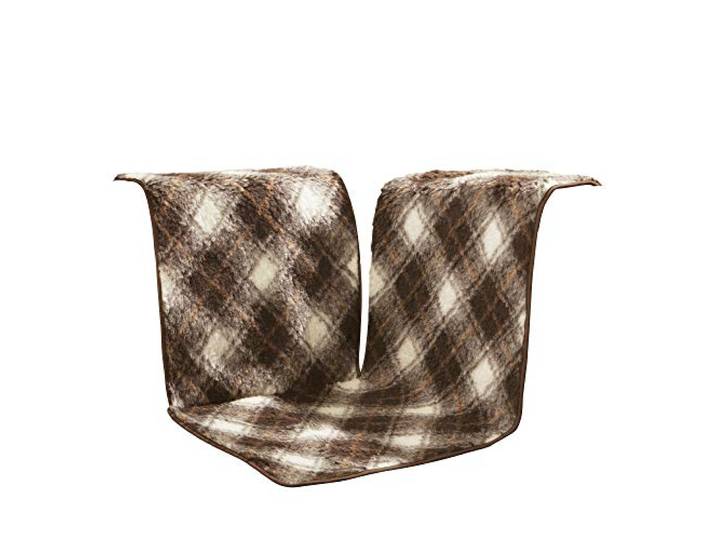 Erwin Müller Sofaschoner für Ecke Schurwolle braun/Natur