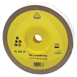 Klingspor, Schleifmittel, KL 385 JF - Schleifrolle 115 x 50000 mm (80)