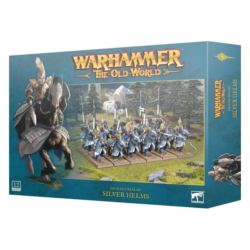 Games Workshop Warhammer ToW - Royaumes des Hauts Elfes : Heaumes d'Argent (Kunststoff) (13-10)