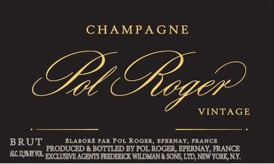 """Pol Roger""" """Pol Roger Vintage Brut (1.5 Liter Magnum) 2016 Champagne - France"""