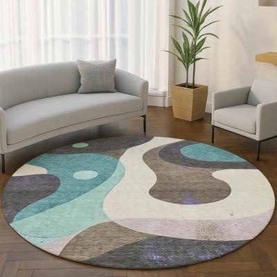 Addison Rugs Premium Washable Super Soft Abstract Hector Mayfield Rug