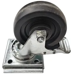 Rad (1 Stück) mit Bremse H=150mm