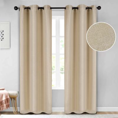 Superior Jaxon Washable Room Darkening Curtains, Set of 2 Panels