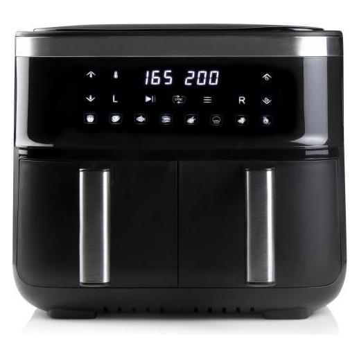 Domo DO537FR Heissluft-Fritteuse Überhitzungsschutz, Timerfunktion, mit Display, Antihaftbeschichtu (8 l) (DO537FR)