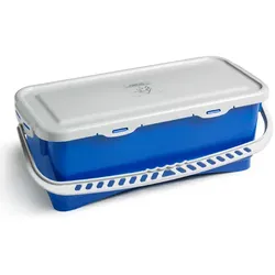 Mopbox TTS Hermetic Eimer mit Deckel und Griff blau 10 L für TTS Fahreimergestell und Reinigungswagen