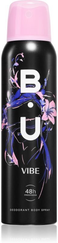 B.U. Vibe déodorant avec parfum pour femme 150 ml