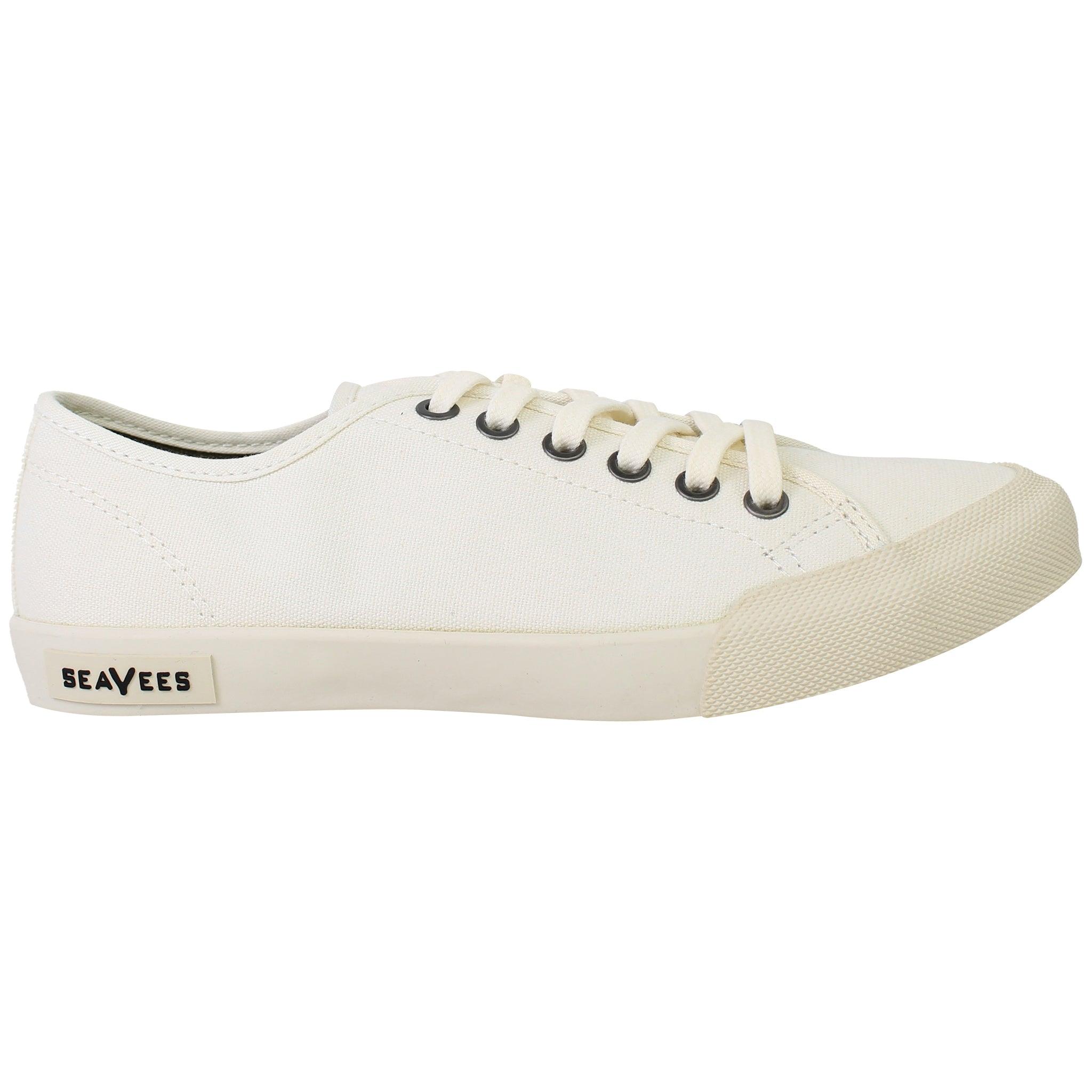 Seavees Monterey Standard Damen Weiße Plimsolls
