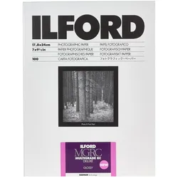 Ilford 1x 50 MG RC DL 1M 30x40 (190 g/m2, 30 x 40 cm, 50 Stk.), Fotopapier, Schwarz