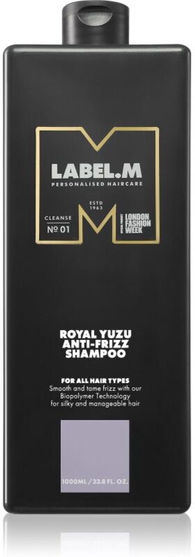label.m Royal Yuzu shampoing lissant anti-frisottis 1000 ml