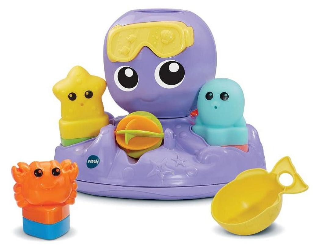 VTech Baby Octopus Badspeeltje, Meerkleurig