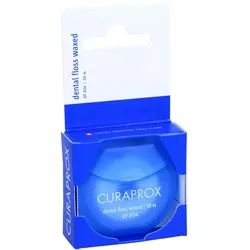 Curaprox DF 834 Zahnseide waxed Minze Sp 50 m