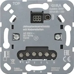 Gira System 3000 Jalousiesteuerung, Unterputz, Nebenstelleneingang, 1000W, 541400
