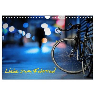 Liebe zum Fahrrad (Wandkalender 2027 DIN A4 quer), CALVENDO Monatskalender