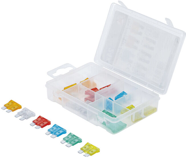 Assortiment de fusibles auto 24 pièces BGS Do it yourself (88154)