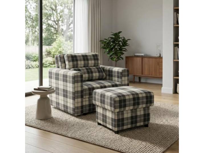Family Meble Schlafsessel Komo Bravo mit Hocker – Variante Brawo 5a