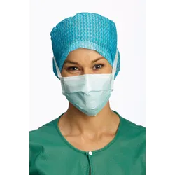 Barrier Surgine II OP-Maske Anti-Fog, hypoallergen, blau (60 Stck.)