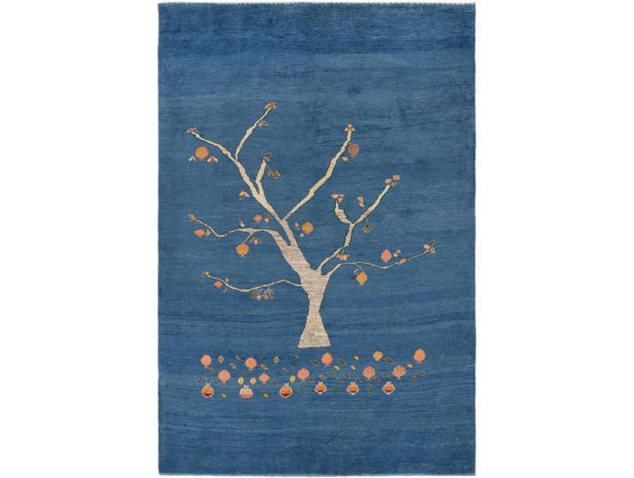 Perser Gabbeh Pure Teppich 200x297 Handgeknüpft Modern Orientteppich Perserteppich Wolle