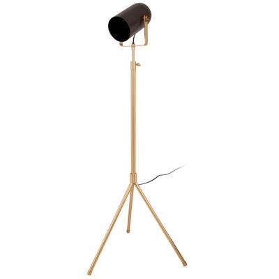 KAYOOM Stehlampe "Stehlampe Celeste 325", gold (schwarz, gold), 1, H: 133cm, 1 Stk., Leuchten, modern, hochwertig, justierbar, Stehlampe