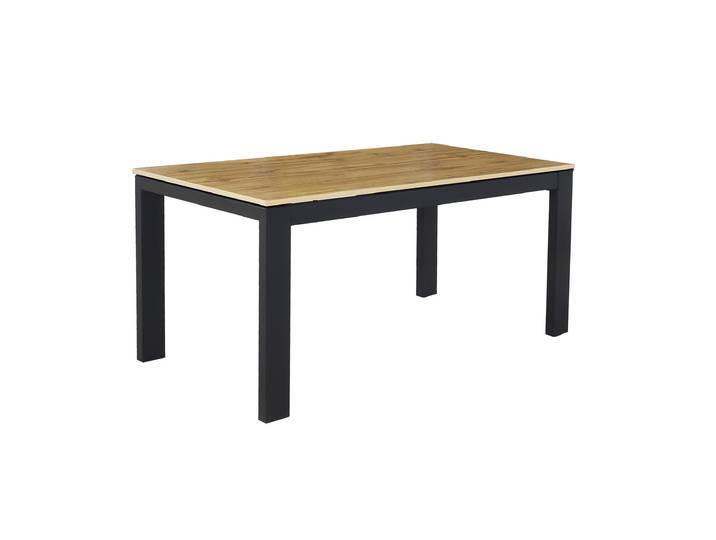 Esstisch 160 x 90 cm ausziehbar Wildeiche - BELIA