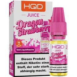 HQD Juice Dragon Strawberry NicSalt Liquid