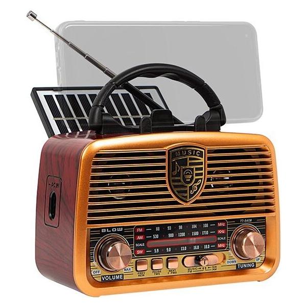 Blow Analogradio RA10 AM/FM Solar (AM, FM, Bluetooth) (77-540#)