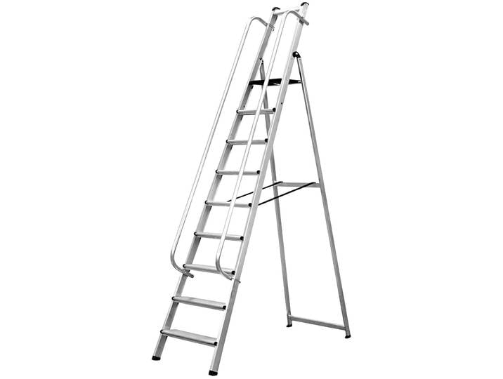Safetool Escabeau professionnel 9 marches