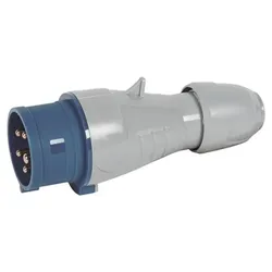 Legrand 555126 CEE-Stecker P17 Tempra Pro 5-polig 16A 230VAC blau IP44