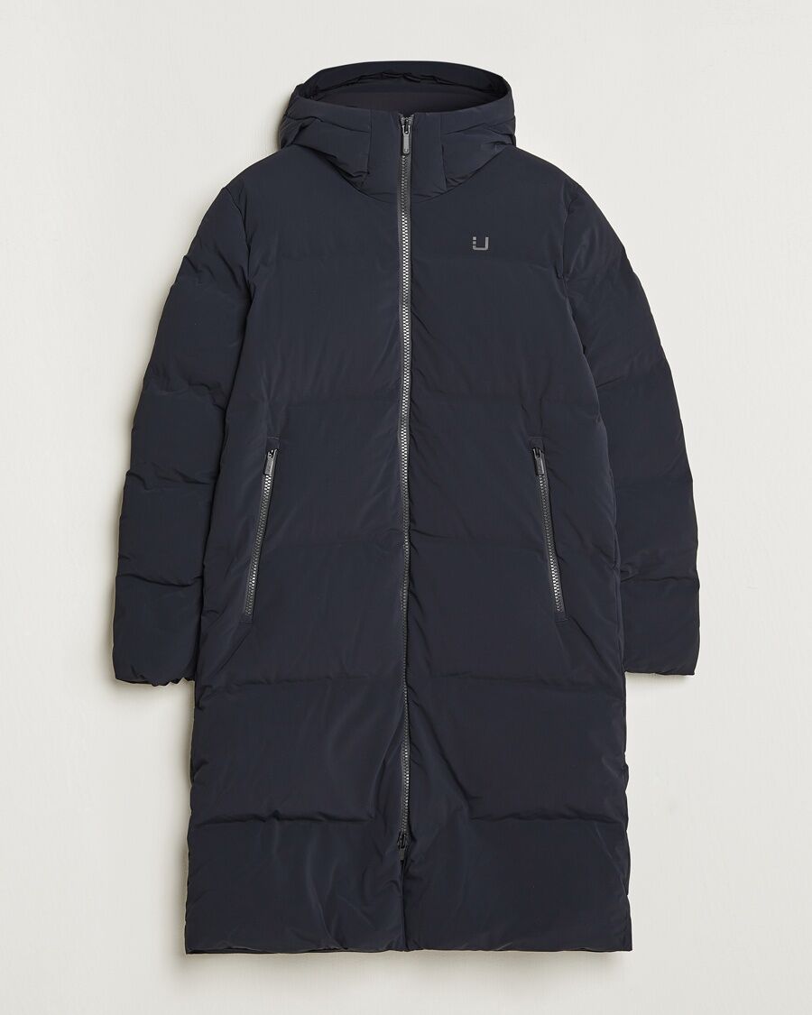 UBR Tycoon Padded Long Coat Black