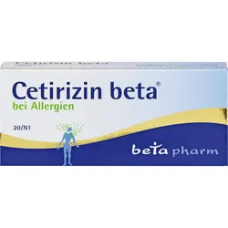 Cetirizin Beta 20 ST